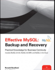EFFECTIVE MYSQL BACKUP AND RECOVERY