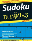 Sudoku For Dummies, Volume 2