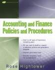 Accounting and Finance Policies and Procedures, (with URL)