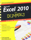 Excel 2010 For Dummies Quick Reference