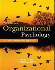 Organizational Psychology: A Scientist-Practitioner Approach,3e