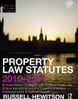 PROPERTY LAW STATUTES 2010-2011