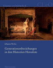 Generationenbeziehungen in Den Historien Herodots (Classica Et Orientalia) (German Edition)