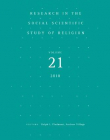 RESEARCH IN THE SOCIAL SCIENTIFIC STUDY OF RELIGION