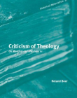 CRITICISM OF THEOLOGY