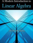 MODERN INTRODUCTION TO LINEAR ALGEBRA,A