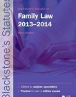Blackstone's Statutes on Family Law 2013-2014