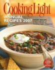 COOKING LIGHT ANNUAL RECIPES 2007