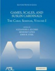 GAMES, SCALES & SUSLIN CARDINALS: THE CABAL SEMINAR, VO