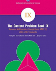 THE CONTEST PROBLEM BOOK IX, ameri. Mathem. Competition