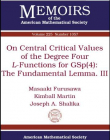 ON CENTRAL CRITICAL VALUES OF THE DEGREE FOUR $L$-FUNCTIONS FOR GSP (4) (MEMO/225/1057)