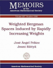 WEIGHTED BERGMAN SPACES INDUCED BY RAPIDLY INCREASING WEIGHTS (MEMO/227/1066)