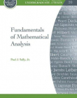 FUNDAMENTALS OF MATHEMATICAL ANALYSIS (AMSTEXT/20)