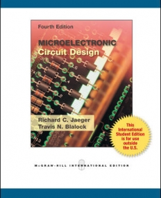 MICROELECTRONIC CIRCUIT DESIGN