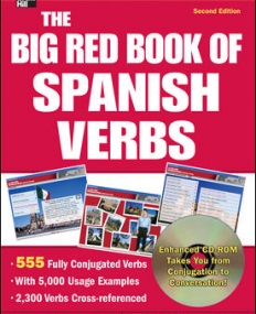 THE BIG RED BOOK OF SPANISH VERBS WITH CD-ROM