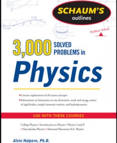 SCHAUMS 3000 SOLVED PROBLEMS IN PHYSICS REVISED
