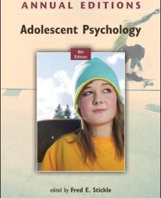 ANNUAL EDITIONS: ADOLESCENT PSYCHOLOGY