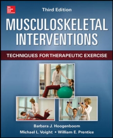 MUSCULOSKELETAL INTERVENTIONS
