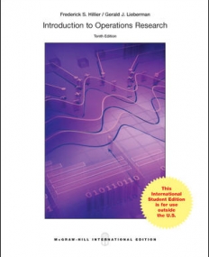INTRODUCTION TO OPERATIONS RESEARCH WITH STUDENT ACCESS CODE