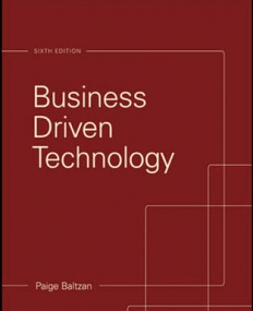 BUSINESS-DRIVEN TECHNOLOGY