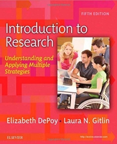INTRODUCTION TO RESEARCH, UNDERSTANDING AND APPLYING MULTIPLE STRATEGIES, 5TH EDITION