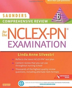 SAUNDERS COMPREHENSIVE REVIEW FOR THE NCLEX-PN® EXAMINATION, 6TH EDITION