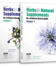 Herbs and Natural Supplements, 2-Volume set, An Evidence-Based Guide, 4th Edition