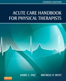 ACUTE CARE HANDBOOK FOR PHYSICAL THERAPISTS
