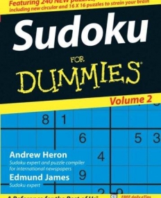 Sudoku For Dummies, Volume 2
