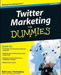 Twitter Marketing For Dummies,2e