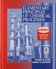 Elementary Principles of Chemical Processes ,3e