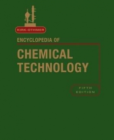 Kirk-Othmer Ency. of Chemical Technology, 27V Set 5e