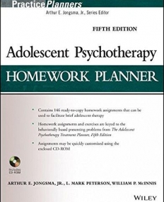 Adolescent Psychotherapy Homework Planner,5e