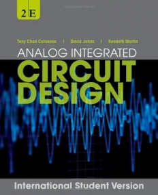 Analog Integrated Circuit Design,ISV,2e