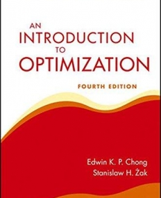 Intro. to Optimization,4e