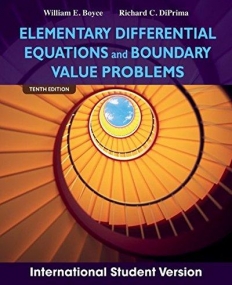 Elementary Differential Equations and Boundary Value Problems, ISV,10e