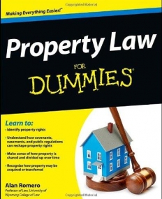 Property Law For Dummies