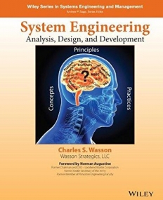 System Engineering Analysis, Design, and Development: Concepts, Principles, and Practices,2e