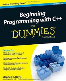 Beginning Programming with C++ For Dummies,2e