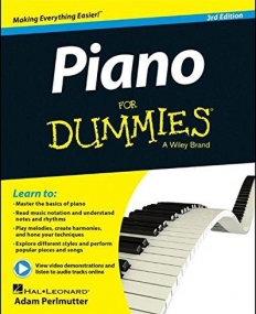 Piano For Dummies: Book + Online Video & Audio Instruction,3e