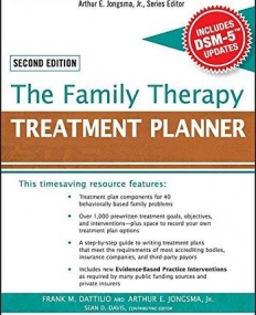 Family Therapy Treatment Planner, with DSM-5 Updates, 2e