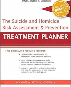 Suicide and Homicide Risk Assessment and Prevention Treatment Planner, with DSM-5 Updates