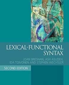 Lexical Functional Syntax,2e