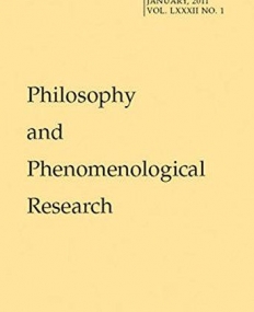 Philosophy and Phenomenological Research