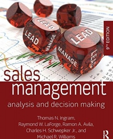 Sales Management: Analysis and Decision Making