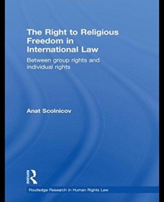RIGHT TO RELIGIOUS FREEDOM IN INTERNATIONAL LAW: BETWEE