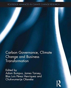Carbon Governance, Climate Change and Business Transformation (Routledge Advances in Climate Change Research)
