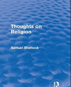 Thoughts on Religion (Routledge Revivals)