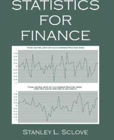 A Course on Statistics for Finance