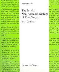 The Jewish Neo-Aramaic Dialect of Koy Sanjaq (Iraqi Kurdistan) (Semitica Viva)